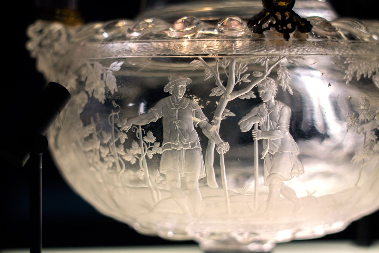 Exposición temporal 'Arte Transparente', con obras del Renacimiento, en el Museo del Prado.