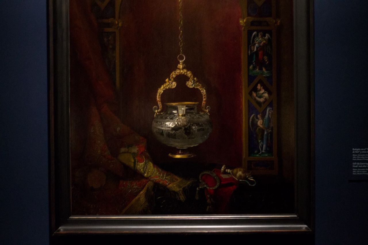 Exposición temporal 'Arte Transparente', con obras del Renacimiento, en el Museo del Prado.