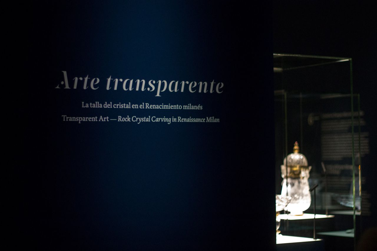 Exposición temporal 'Arte Transparente', con obras del Renacimiento, en el Museo del Prado.