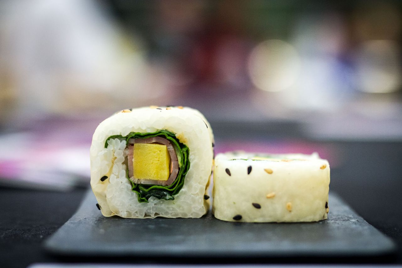 Tapa 'Popeyr Rolls' del bar 'Su&si'.