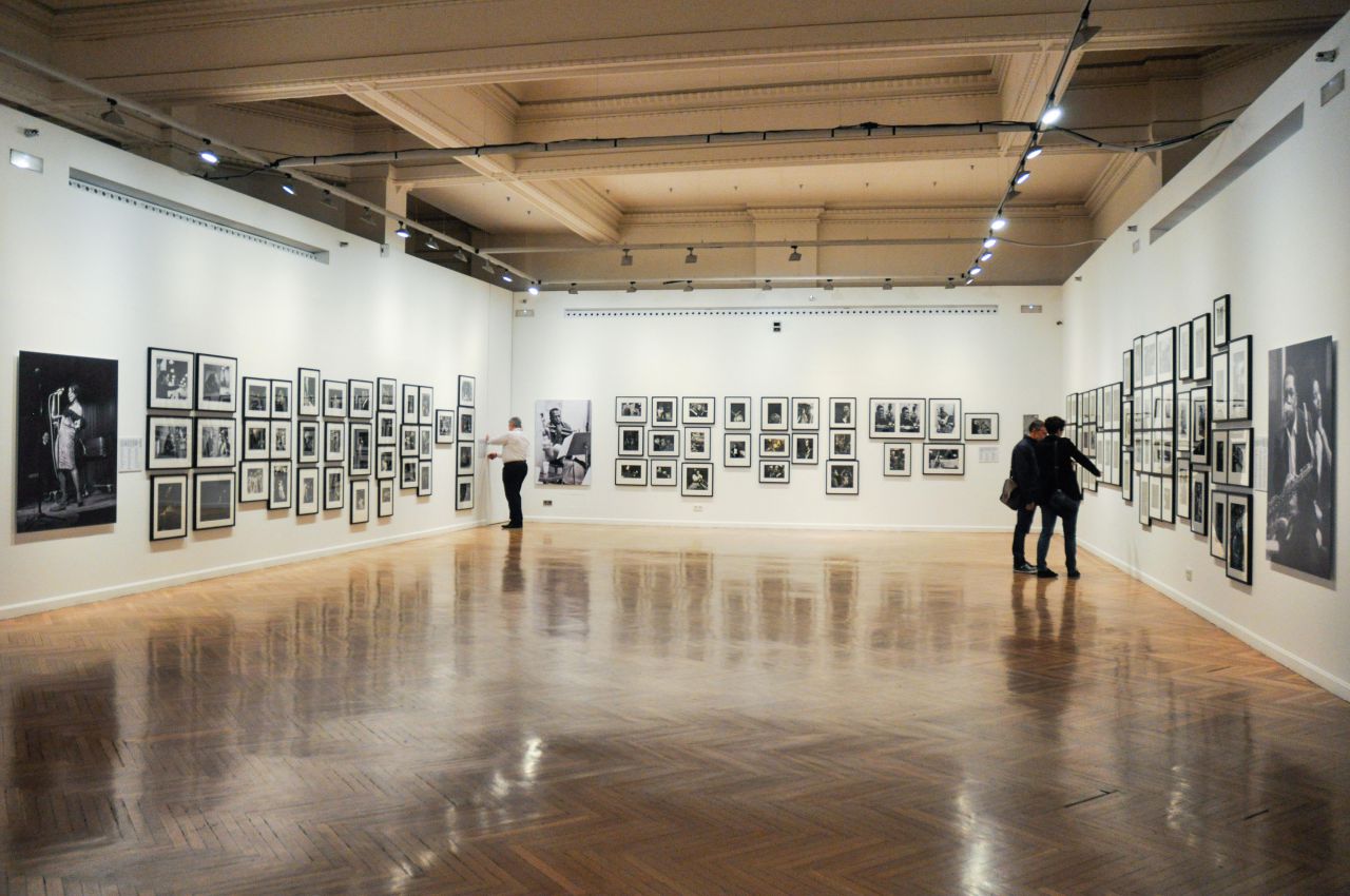 Exposición de Jazz en Bellas Artes.