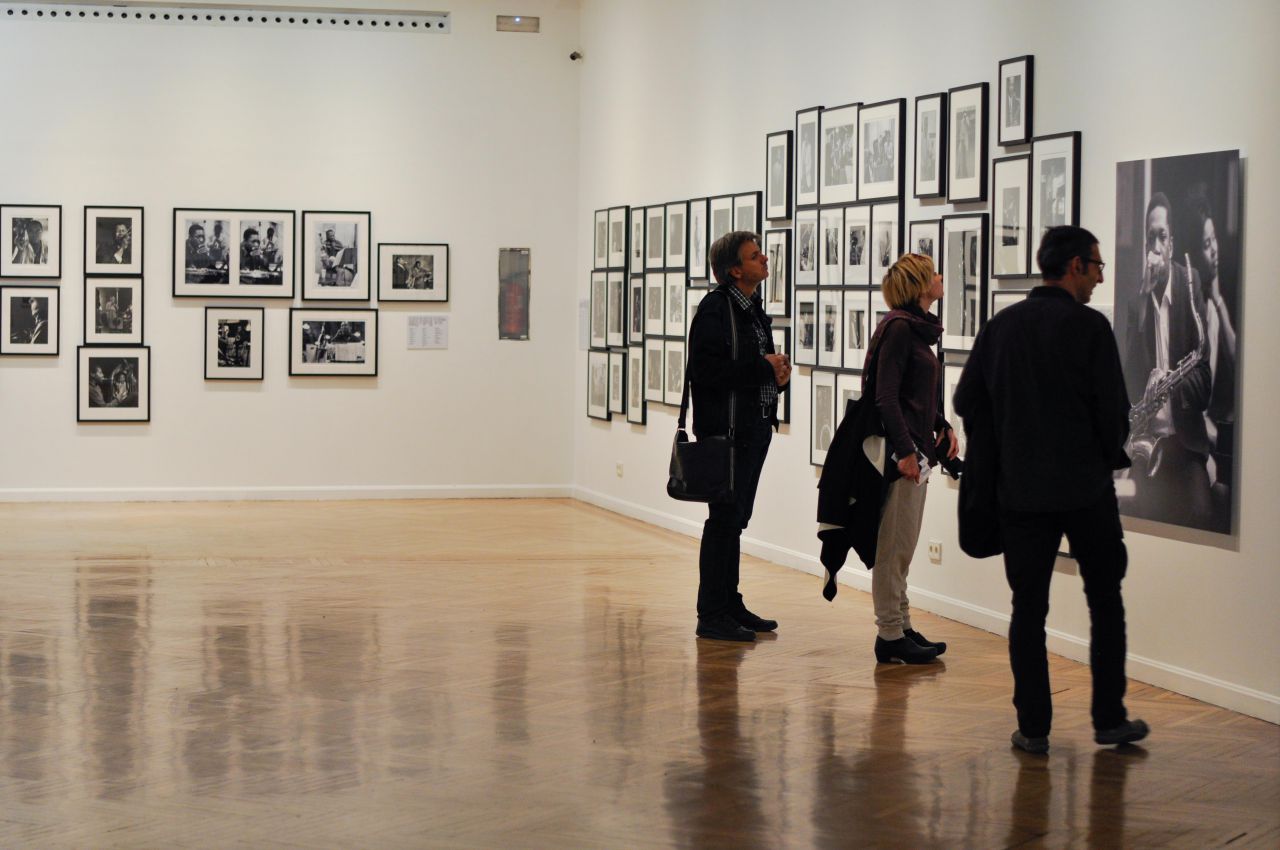 Exposición de Jazz en Bellas Artes.