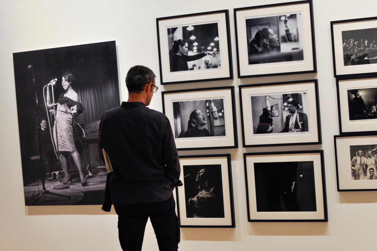 Exposición de Jazz en Bellas Artes.