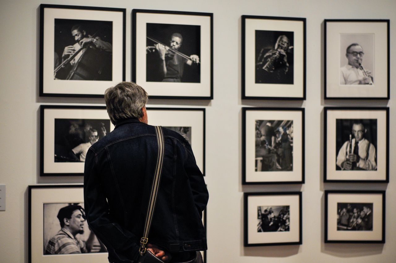 Exposición de Jazz en Bellas Artes.