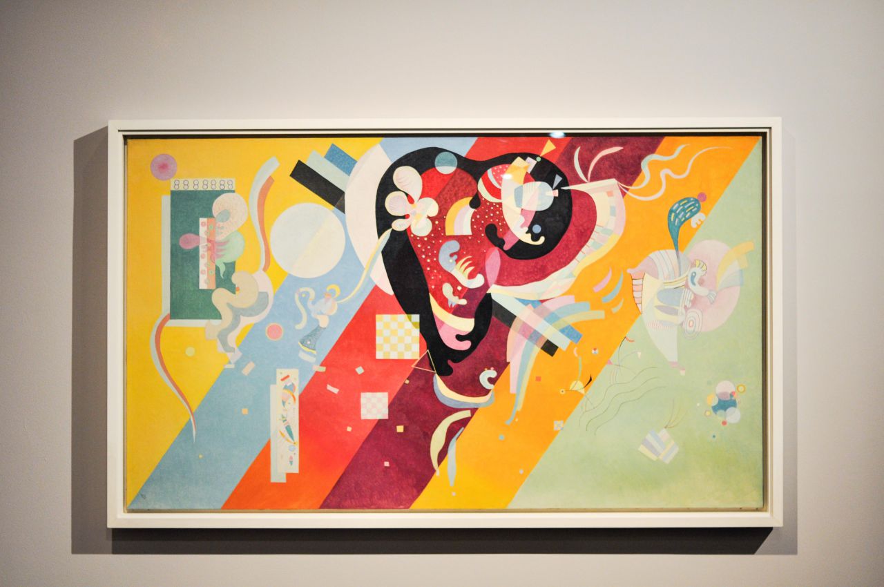 Exposición sobre Kandinsky en CentroCentro.