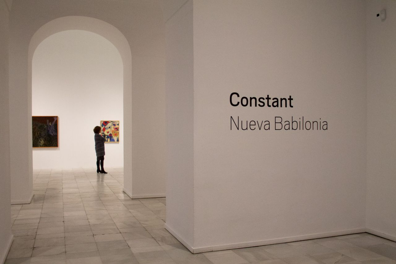 Obra de la exposición 'Nueva Babilonia', del artista Constant