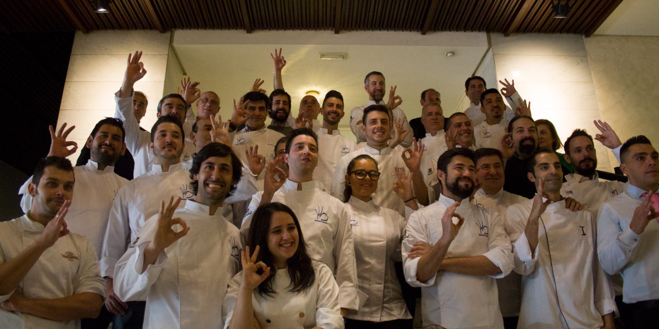 Cocineros participantes en la VIII edición de Madrid Exquisito.