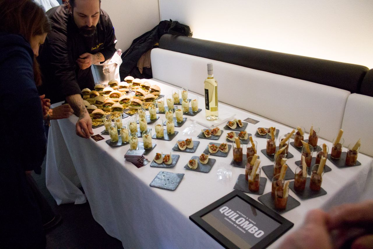 Mesa de Quilombo en la presentación de Madrid Exquisito.