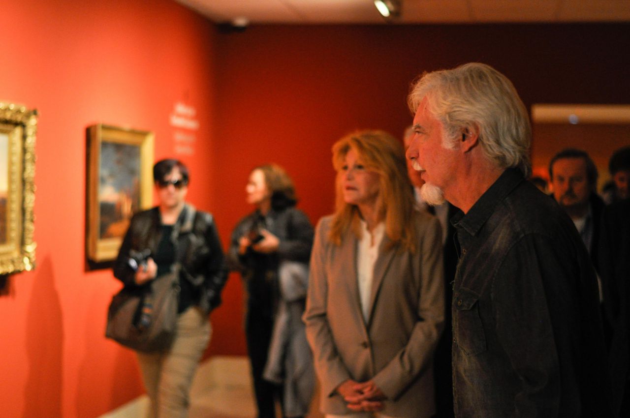 Presentación de la exposición 'La ilusión del lejano oeste'. Museo Thyssen Bornemisza.