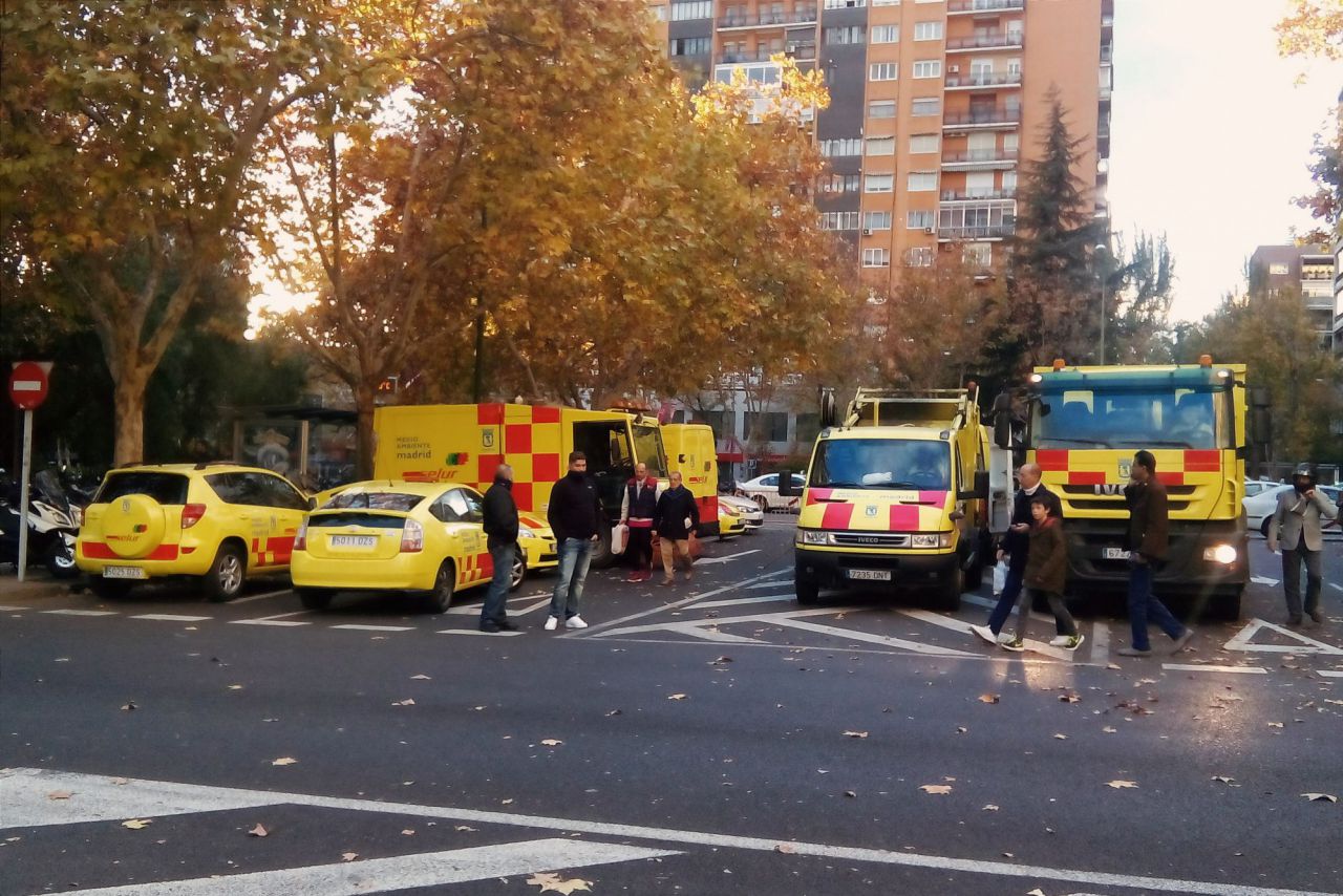 Dispositivo de seguridad en el Bernabéu para el clásico
