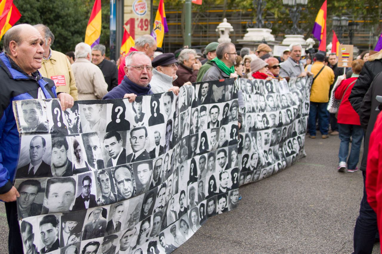 Manifestación republicana contra la 'Impunidad del franquismo'