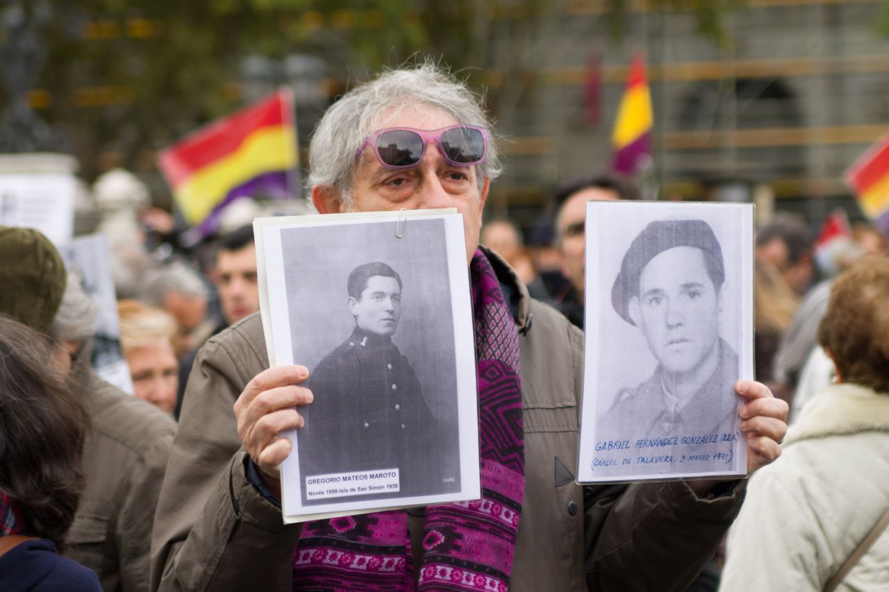 Manifestación republicana contra la 'Impunidad del franquismo'