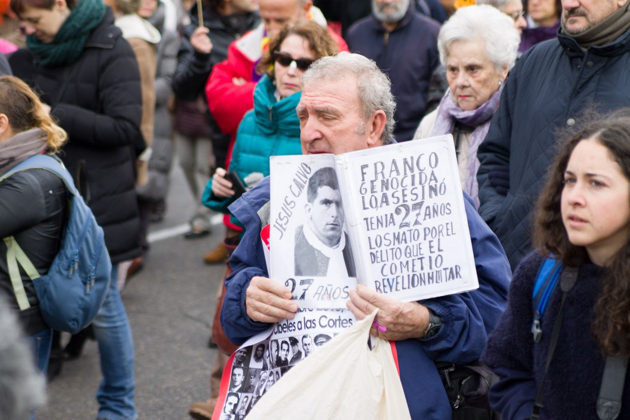 Manidestación republicana contra la 'Impunidad del franquismo'