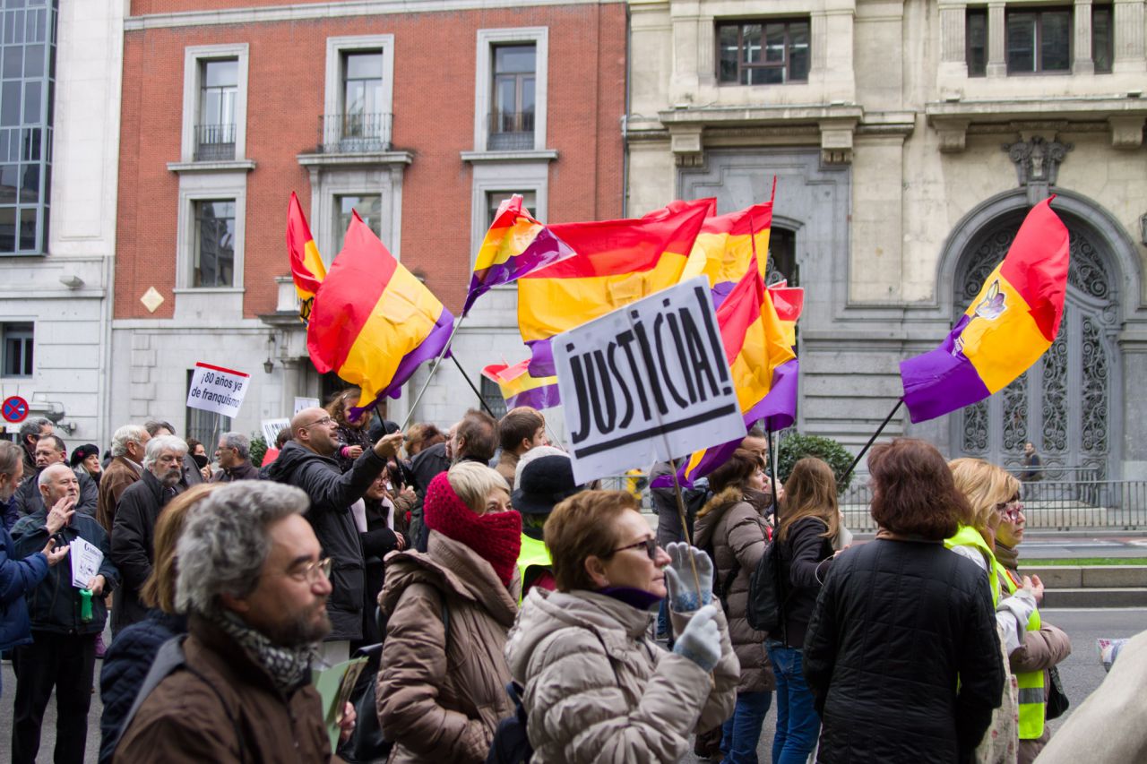 Manifestación republicana contra la 'Impunidad del franquismo'