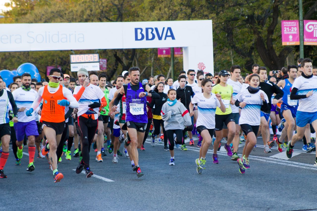 Chema Martínez, atleta olímpico.