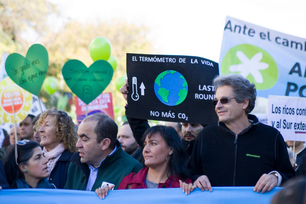 Manifestación por el clima.