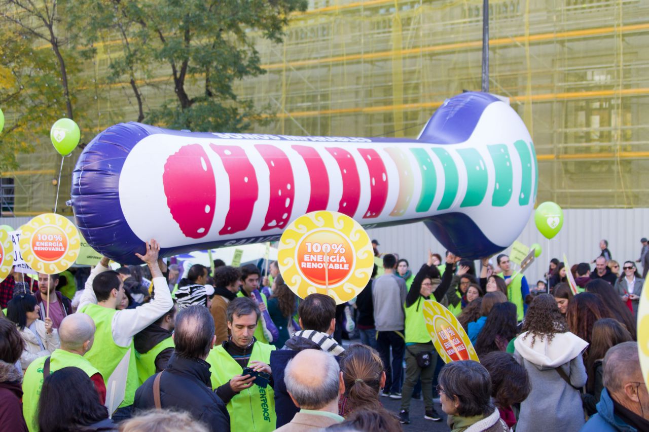 Manifestación por el clima.