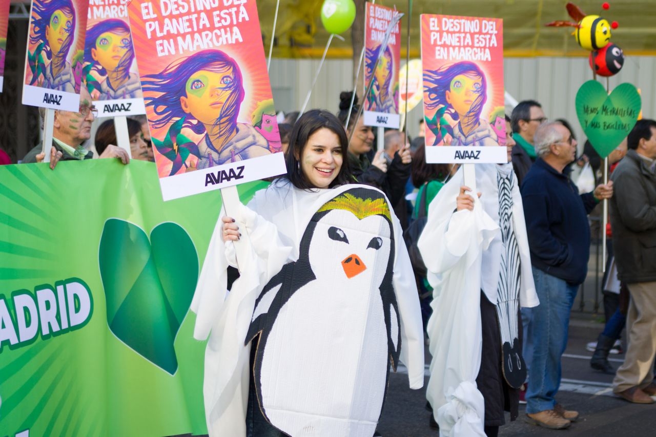 Manifestación por el clima.
