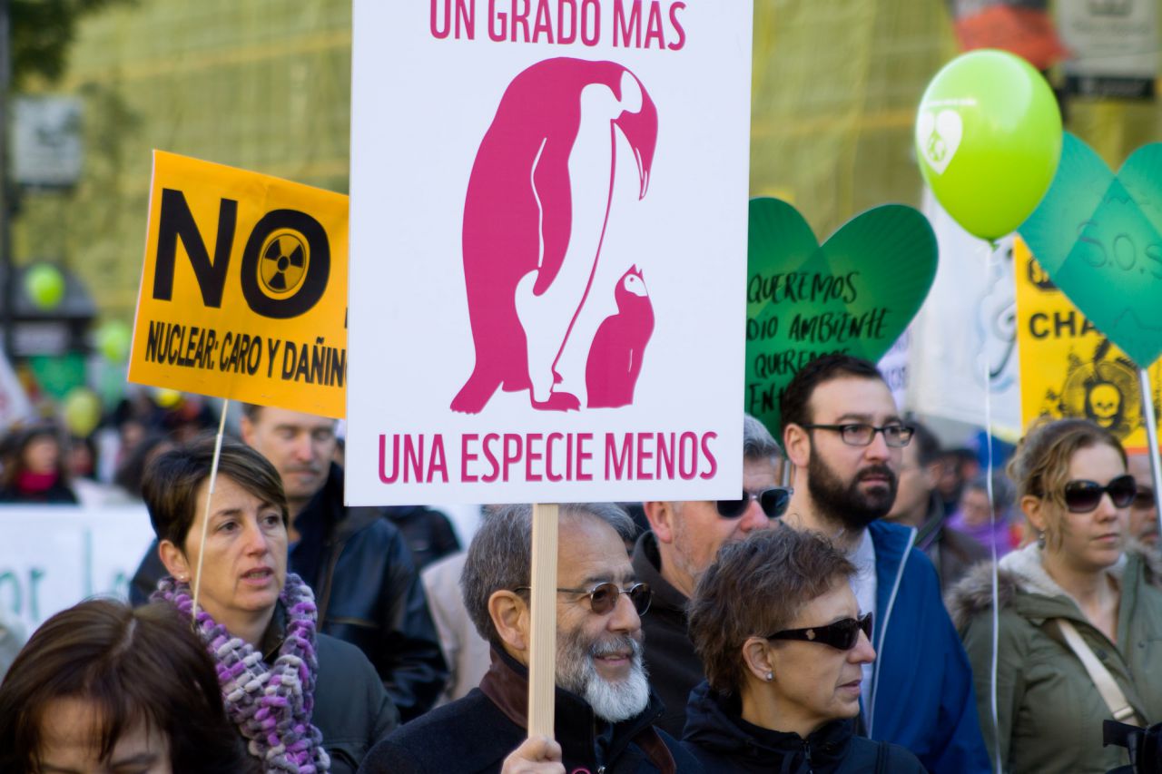Manifestación por el clima.