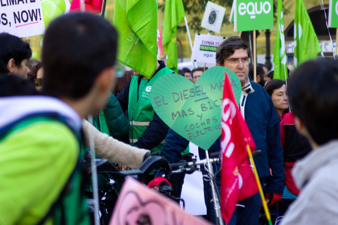 Manifestación por el clima.