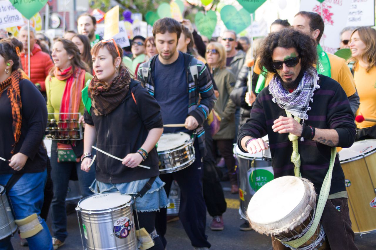 Manifestación por el clima.