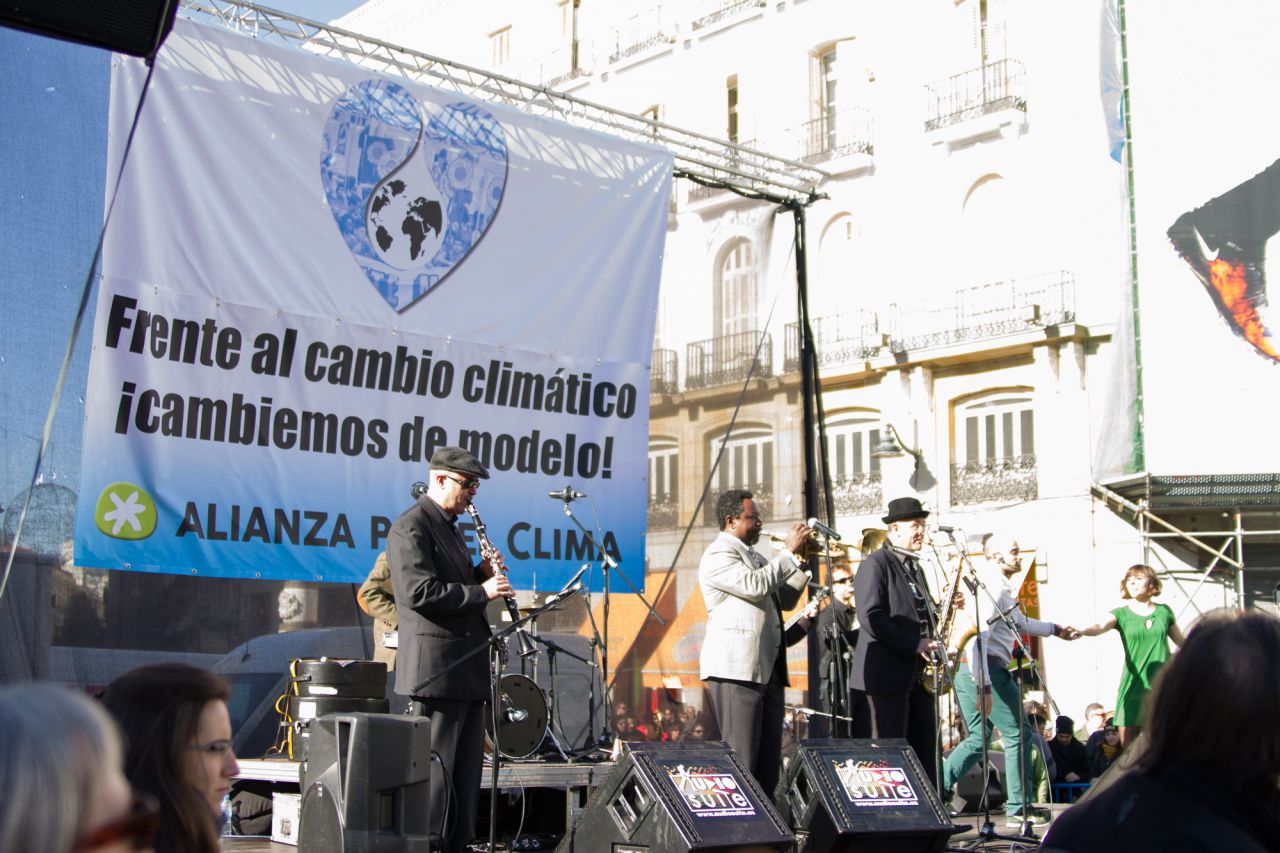 Manifestación por el clima.