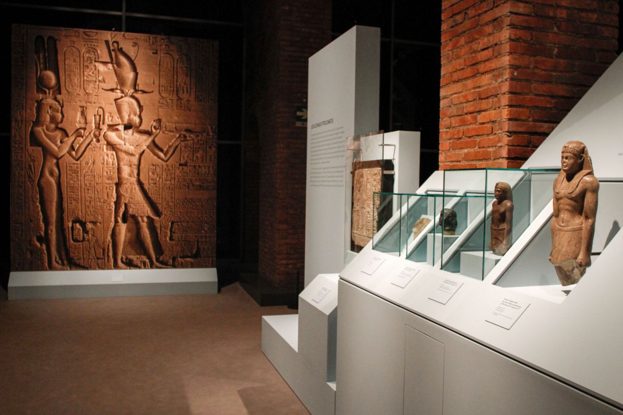 Visión general de una de las salas de la exposición.