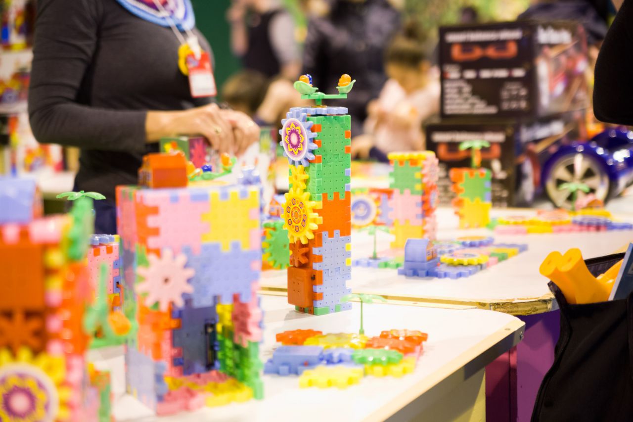 Juego infantil de construcción.