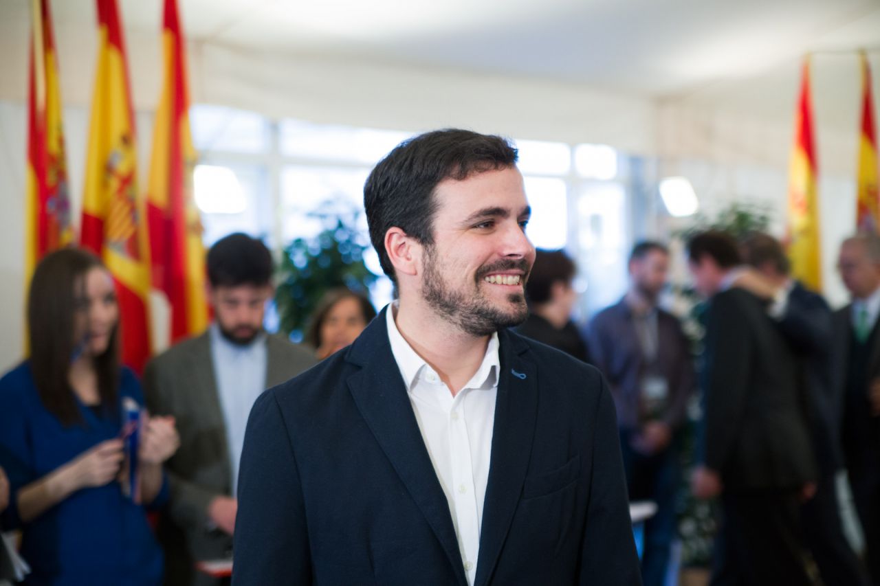 Alberto Garzón, candidato por Izquierda Unida.
