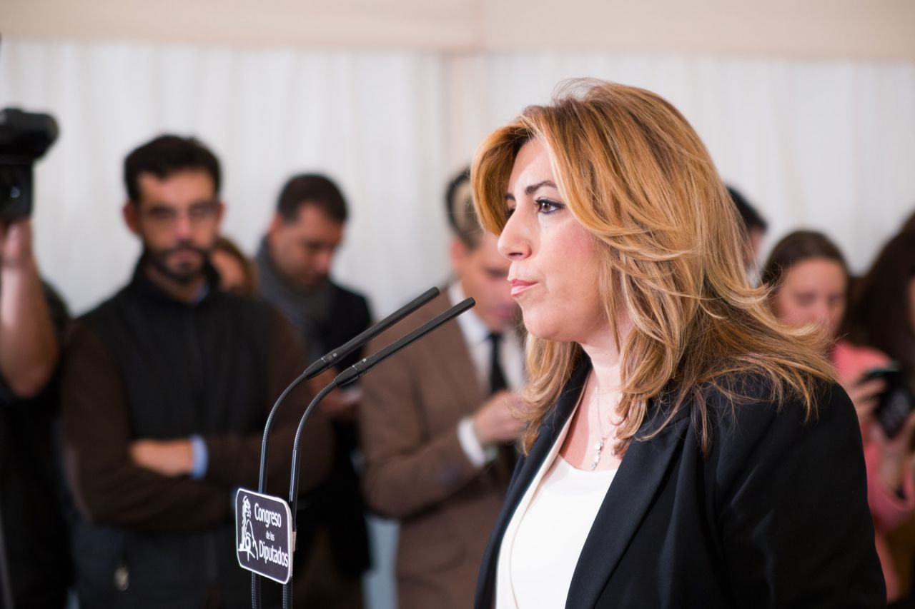 Susana Díaz, presidenta de la Junta de Andalucía por el PSOE.