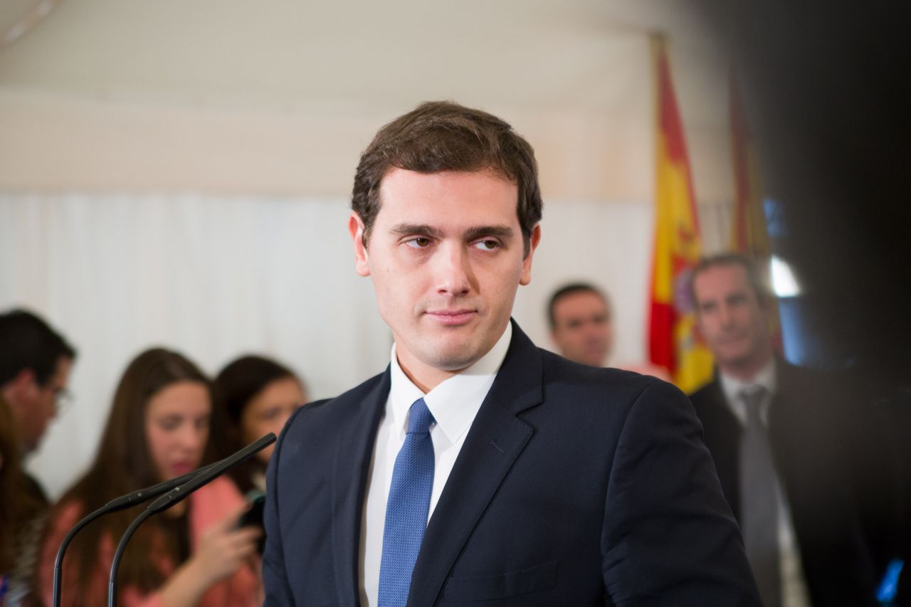 Albert Rivera, candidato por Ciudadanos.
