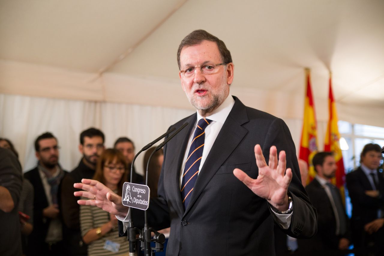 Mariano Rajoy, presidente del Gobierno.