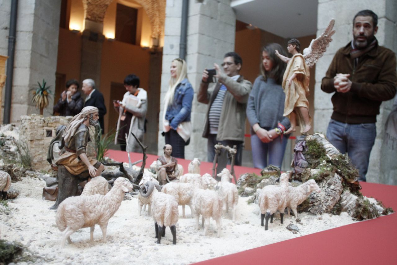 Los pastores adoran al ángel