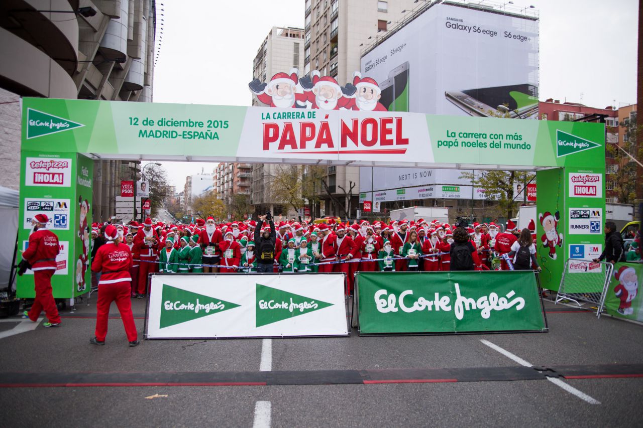 4ª edición de la carrera solidaria de Papá Noel.
