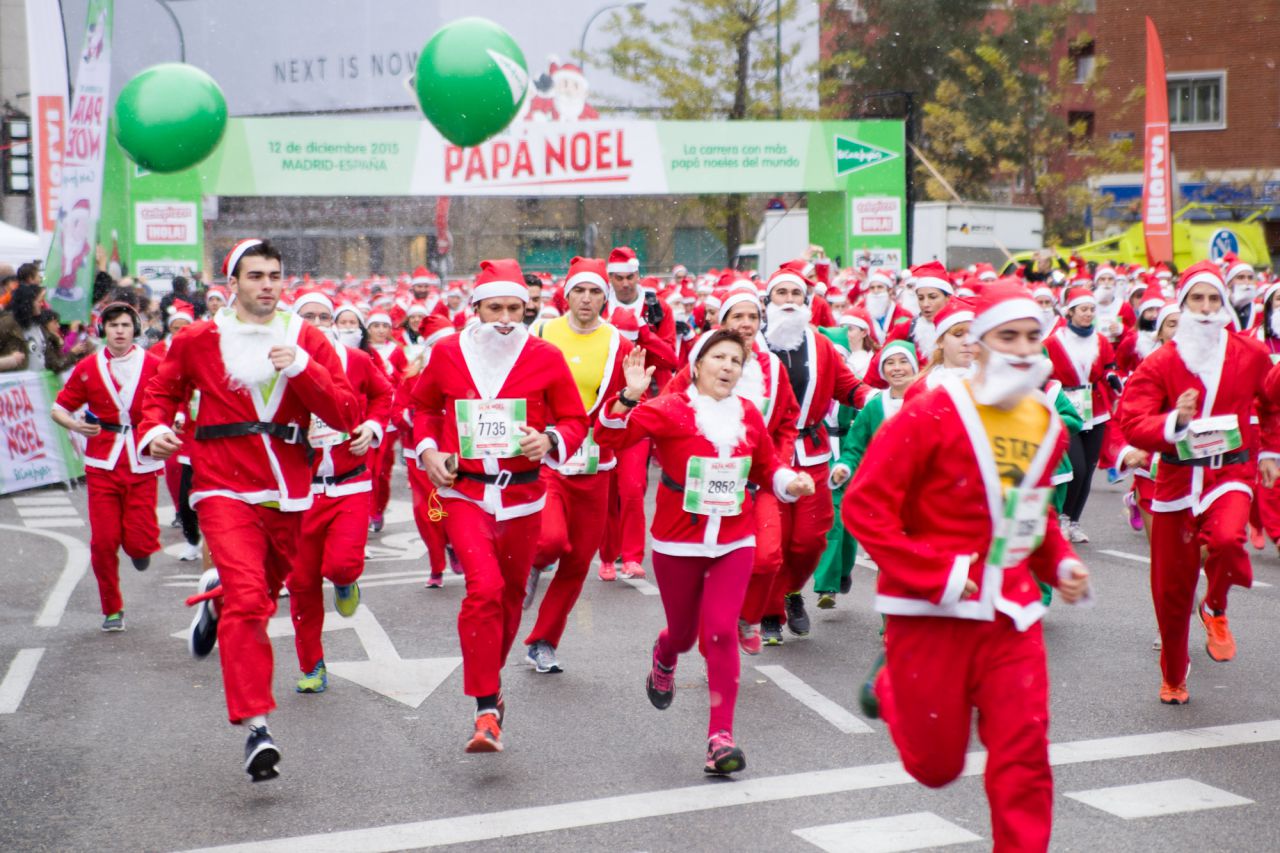 4ª edición de la carrera solidaria de Papá Noel.