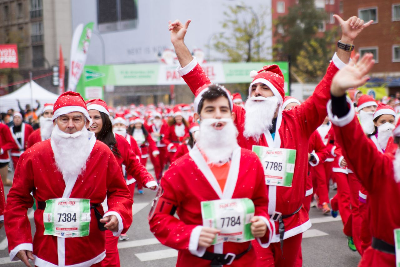 4ª edición de la carrera solidaria de Papá Noel.