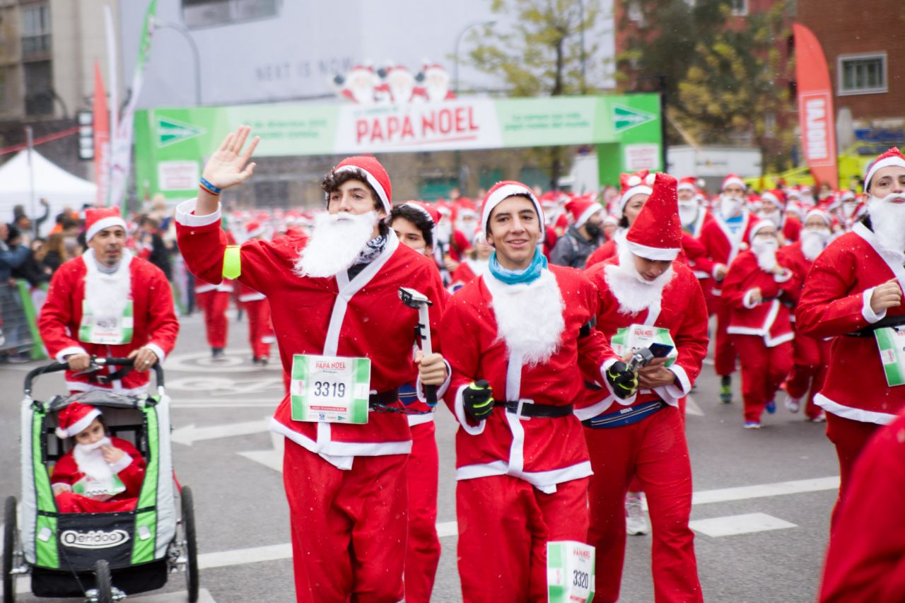 4ª edición de la carrera solidaria de Papá Noel.