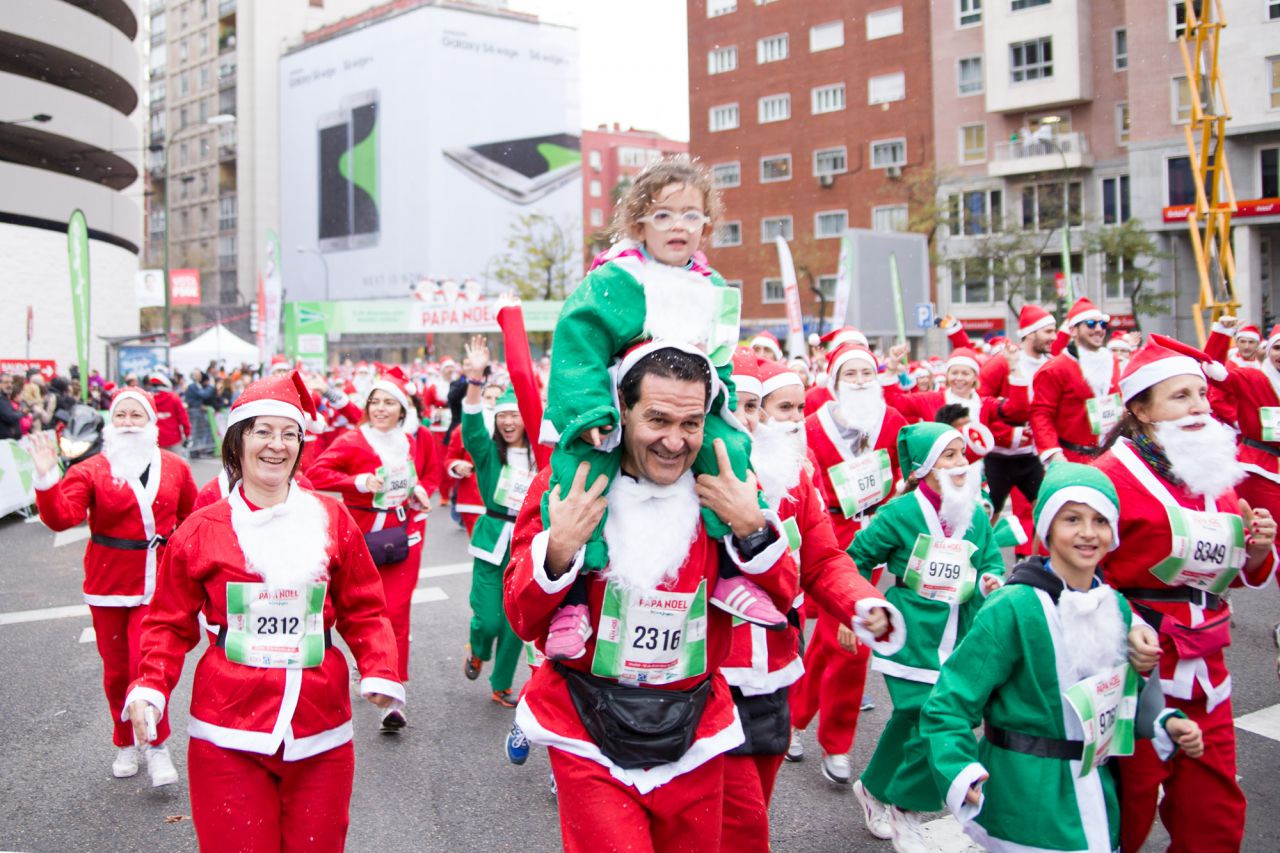 4ª edición de la carrera solidaria de Papá Noel.