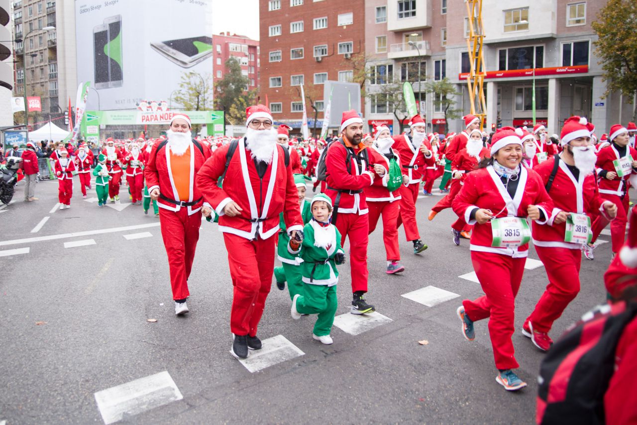 4ª edición de la carrera solidaria de Papá Noel.