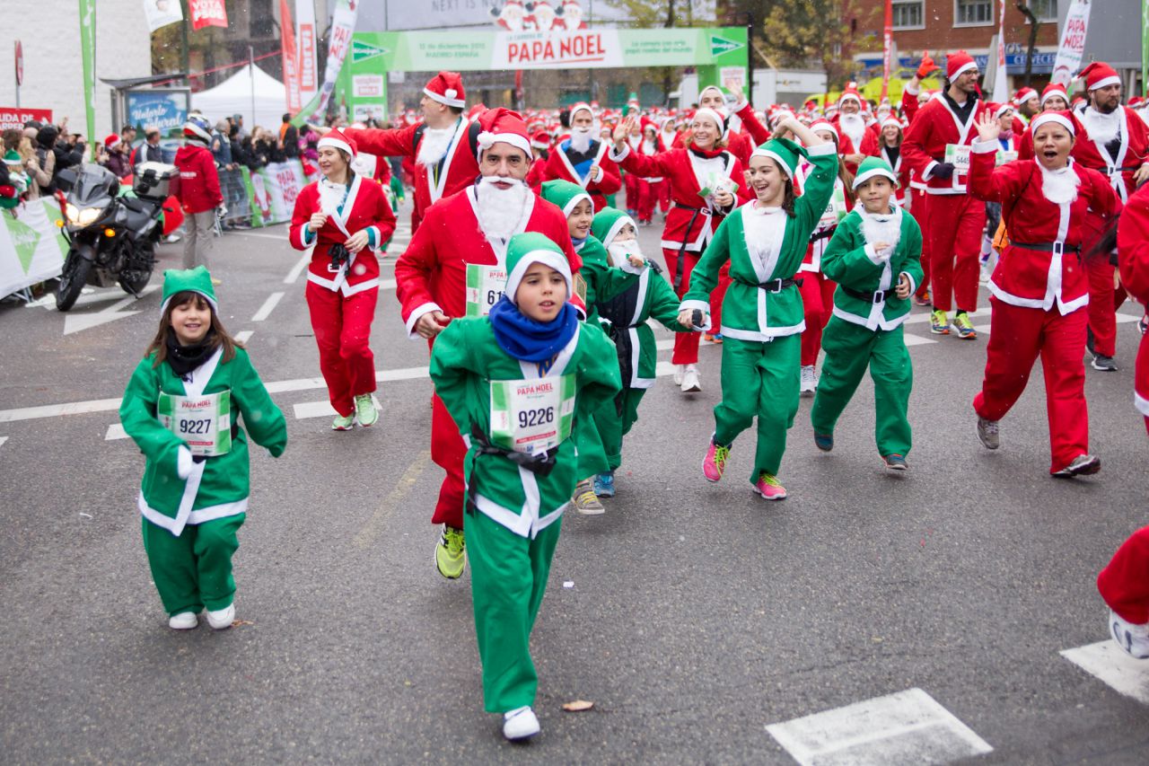 4ª edición de la carrera solidaria de Papá Noel.