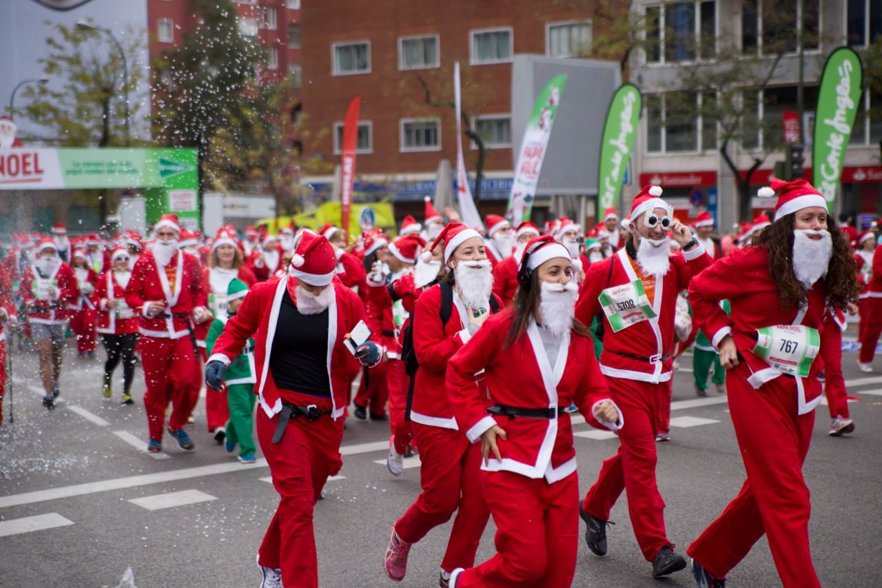 4ª edición de la carrera solidaria de Papá Noel.