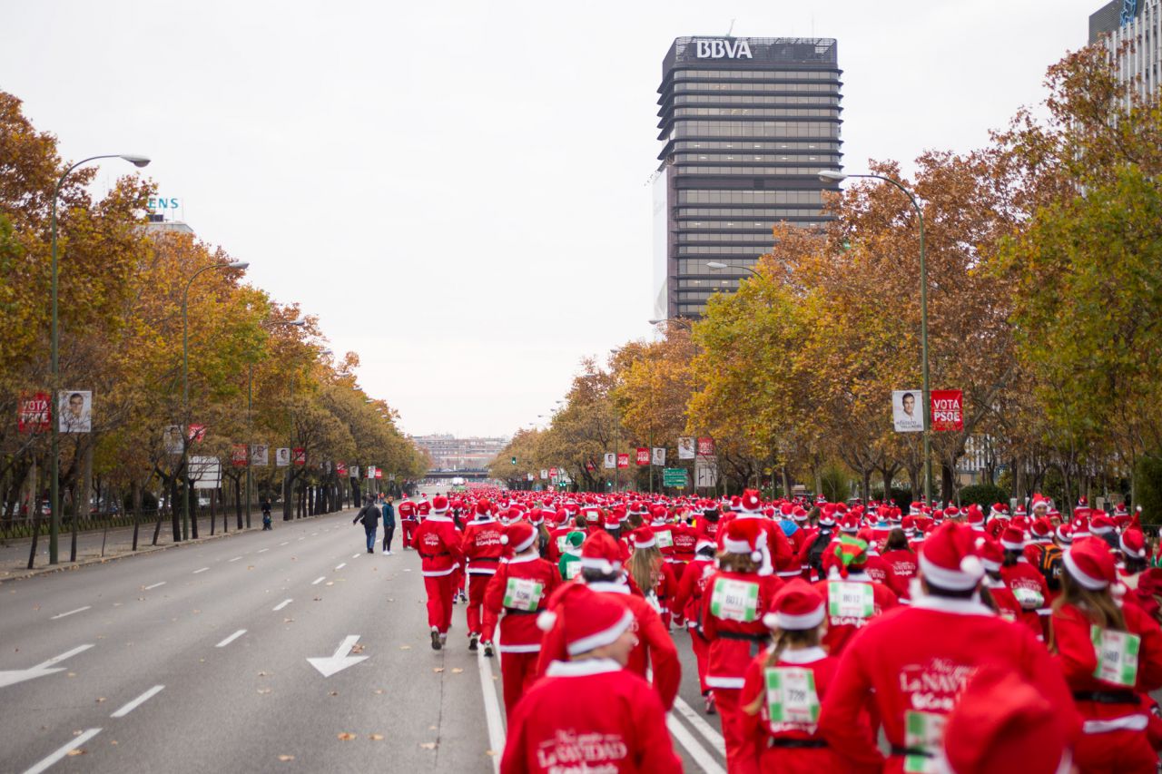4ª edición de la carrera solidaria de Papá Noel.