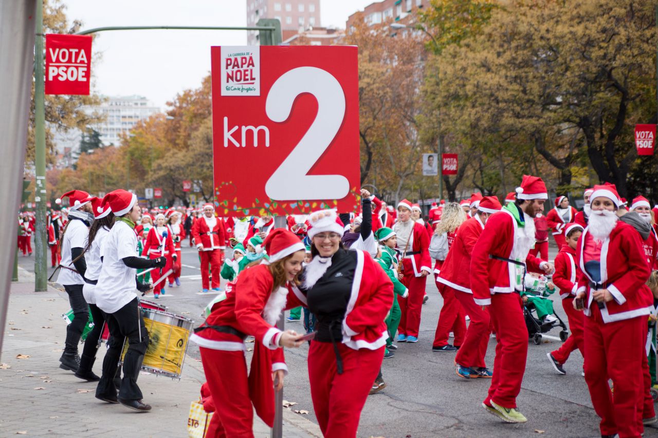 4ª edición de la carrera solidaria de Papá Noel.
