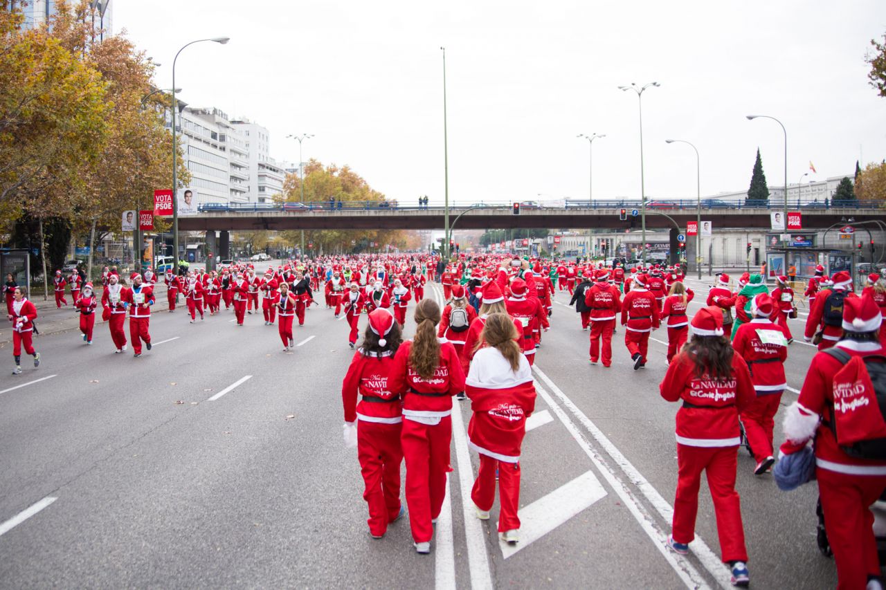 4ª edición de la carrera solidaria de Papá Noel.