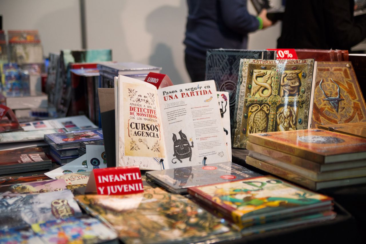 Libros de juegos de rol.