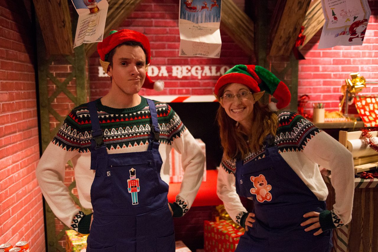 Visita a la Casa de Coca-Cola de Papá Noel.