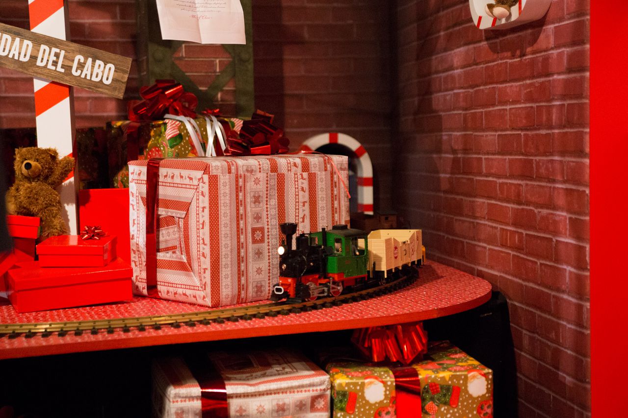 Visita a la Casa de Coca-Cola de Papá Noel.