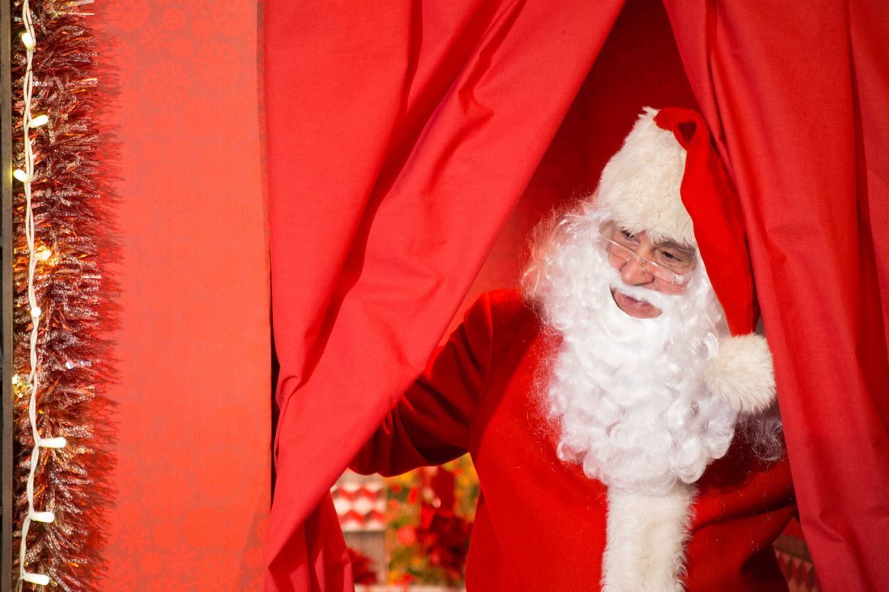 Visita a la Casa de Coca-Cola de Papá Noel.