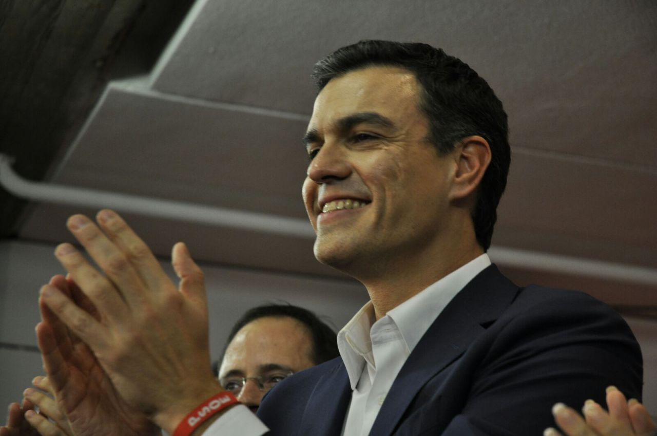 Pedro Sánchez comparece tras los resultados de las elecciones