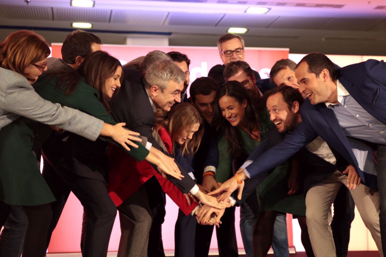 Ciudadanos celebra los resultados en las elecciones